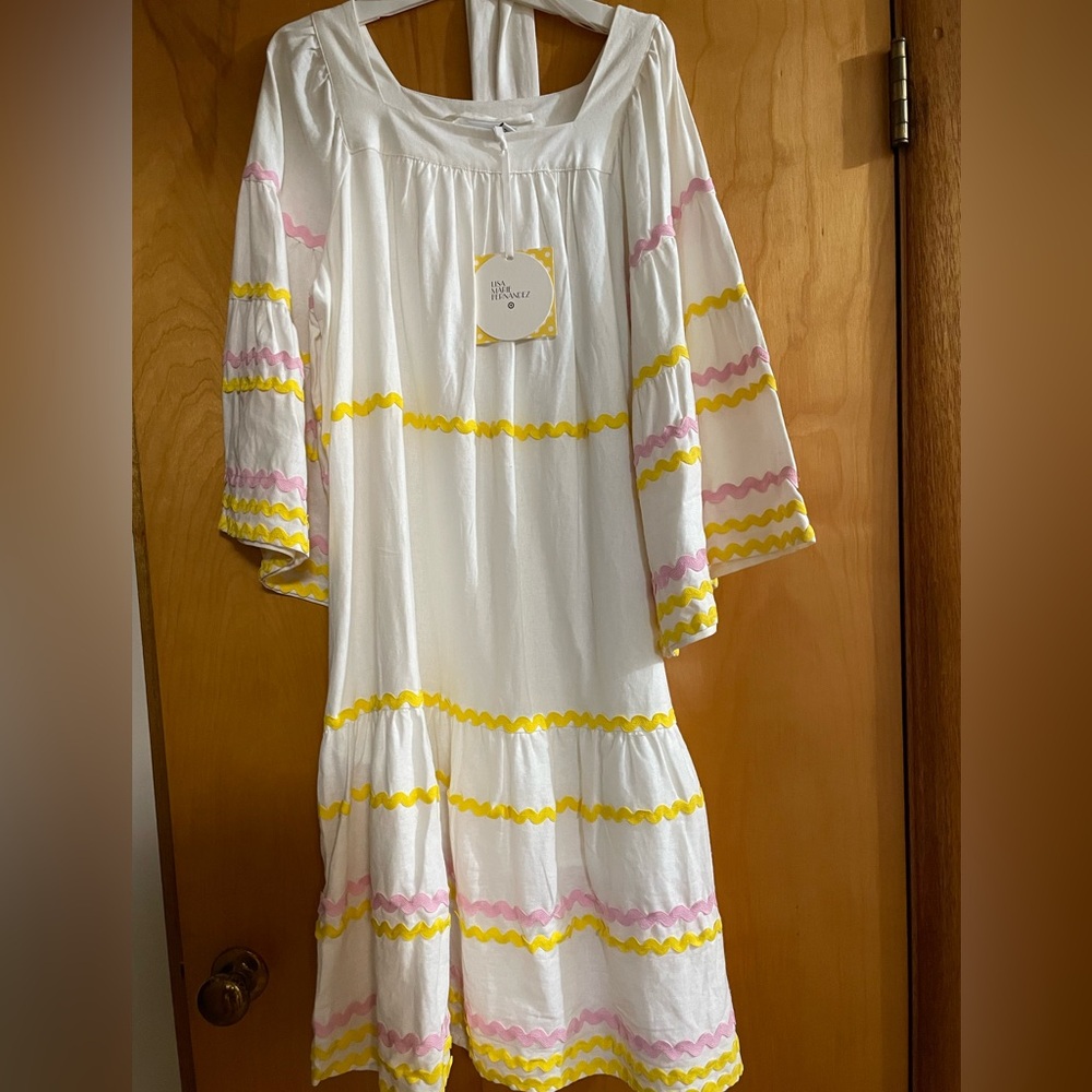 Lisa Marie Fernandez x Target Rick Rac Dress NWT Size Extra Small